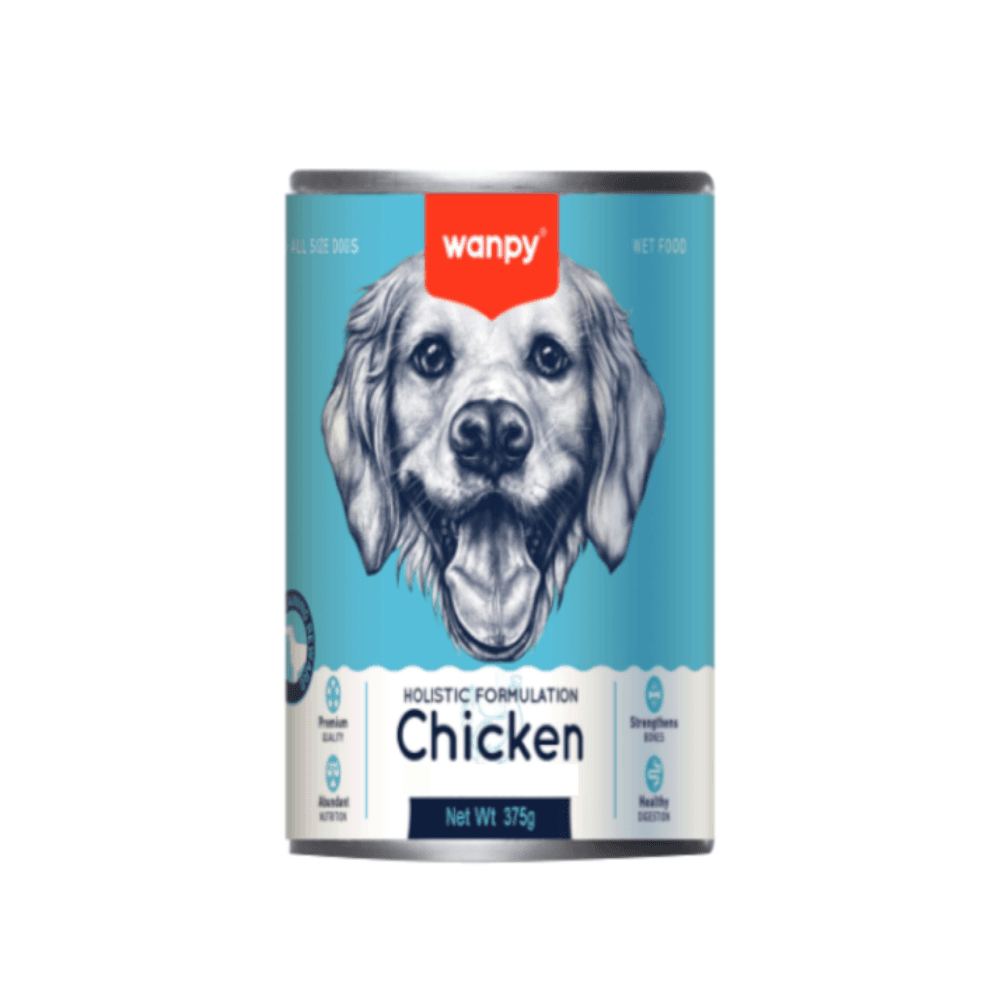 Wanpy Dog Canned Food Chicken 375g