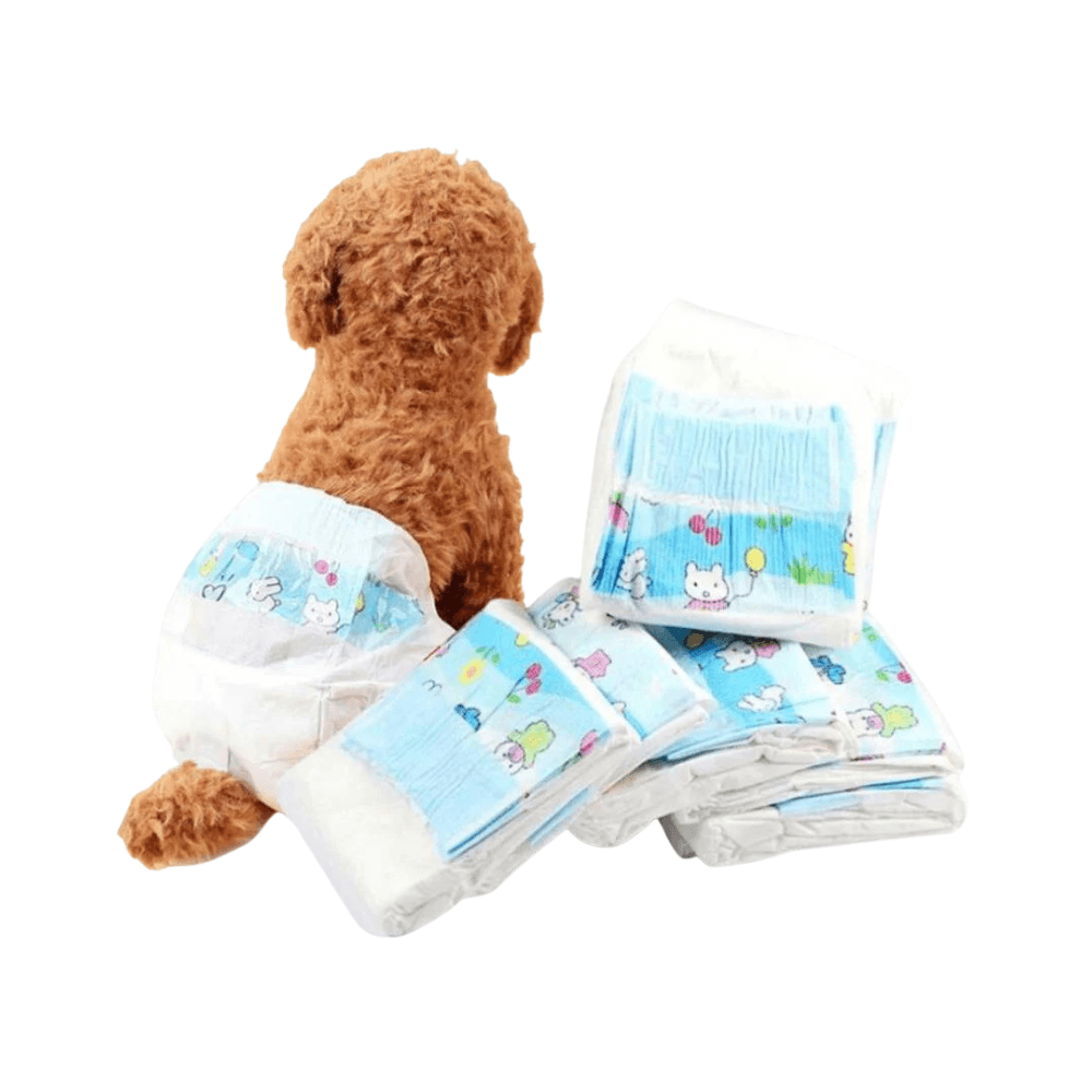 All-Absorb Disposable Pet Diaper Sanitary Pants for Cats and Dogs (1 piece)