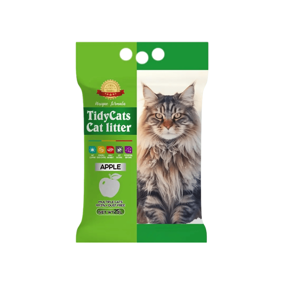 TidyCats Bentonite Cat Litter Apple 25L