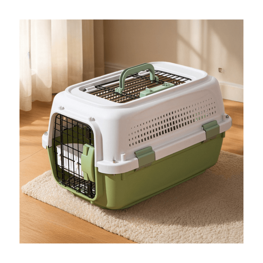 Large Premium Travel Carrier Cage Box with Sky Window