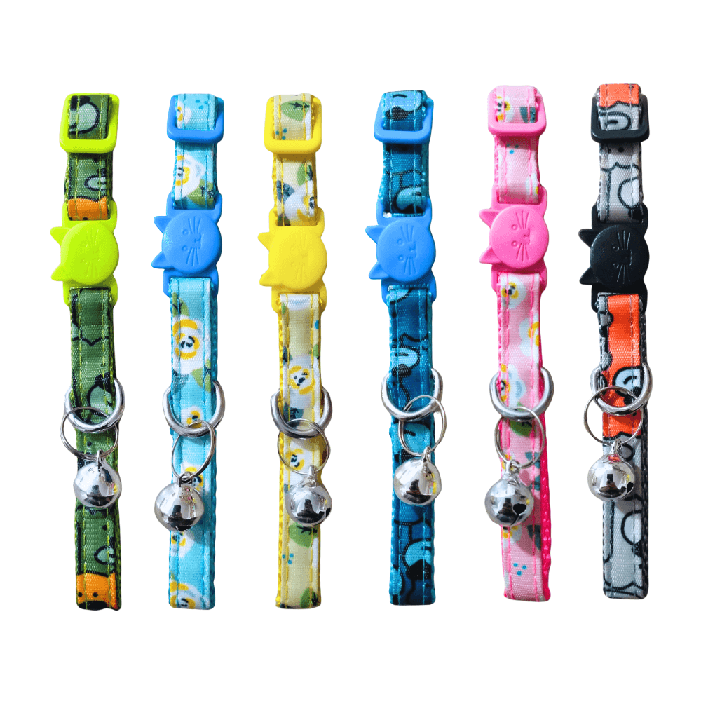 Meow Face Cat Necklace Collar Neck Belt