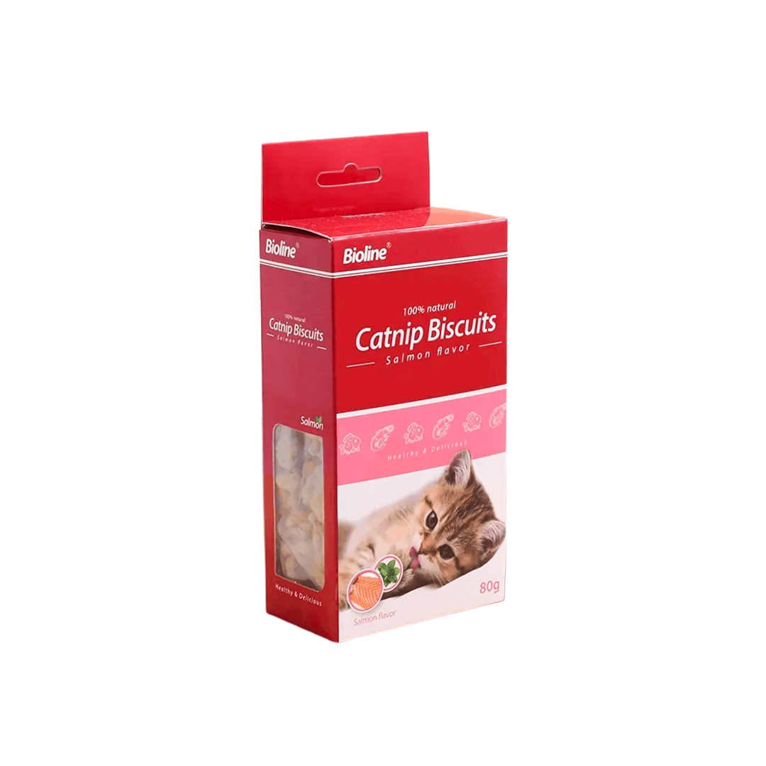 Bioline Catnip Biscuit Salmon Flavour 80g