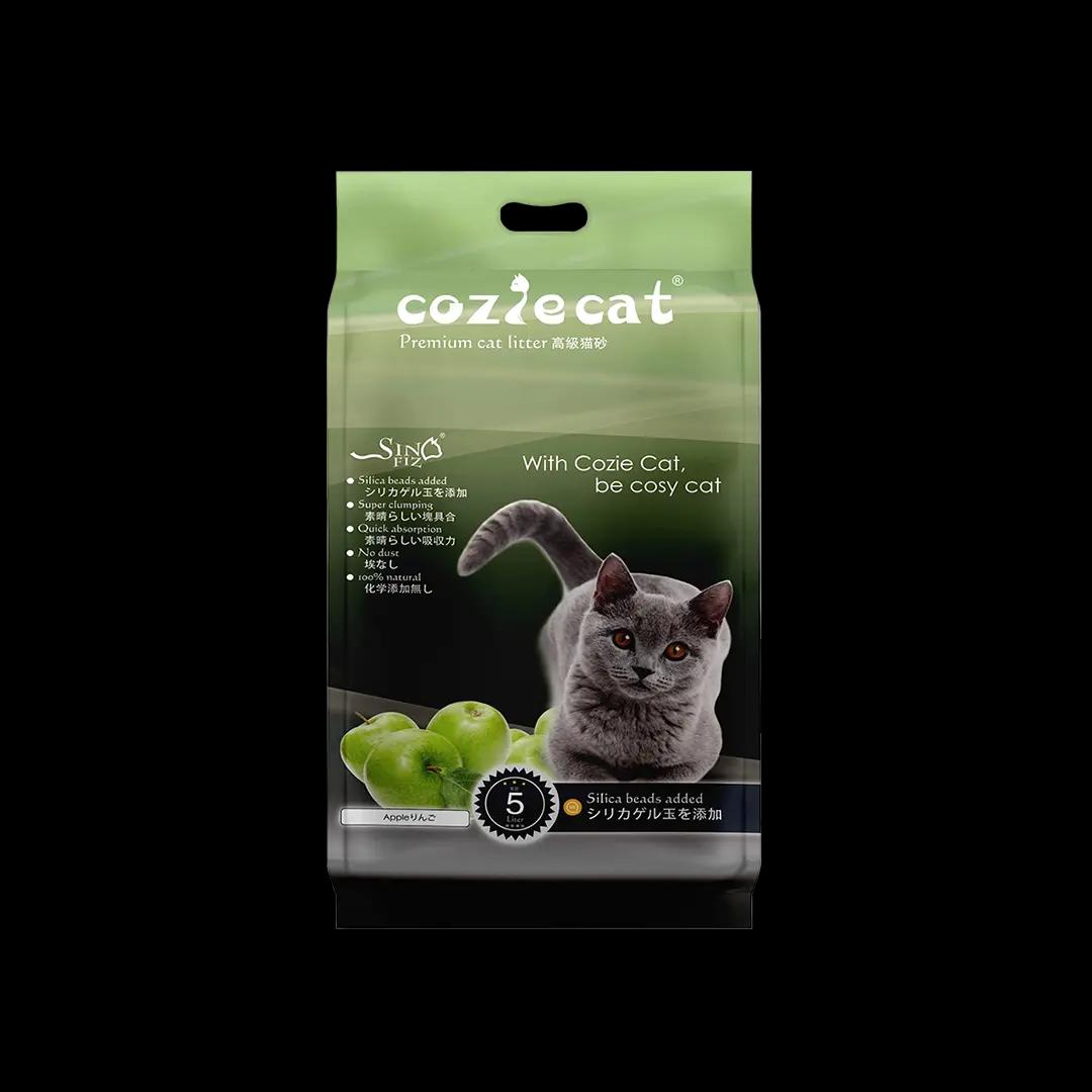 Coziecat Premium Clumping Cat Litter Apple 10L