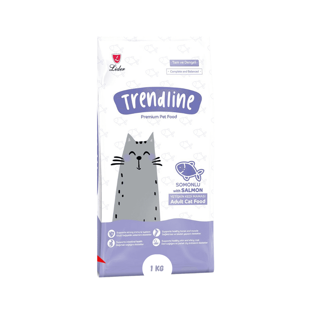 Trendline Adult Cat Food Salmon 1kg