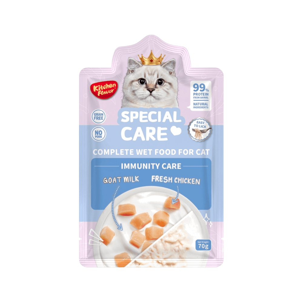Kitchen Flavor Special Care Immunity Care Complete Cat Pouch for All Life Stages 70gm