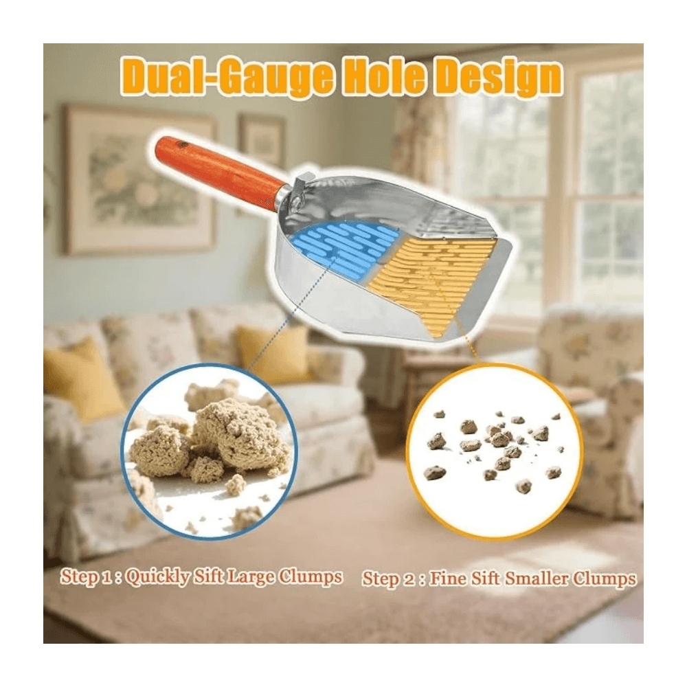 High Quality Stainless Steel Cat Litter Scoop