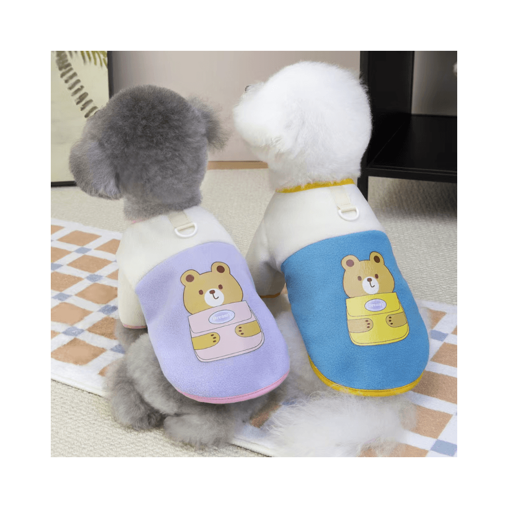 Fluffy Comfort Dream Bear Cat Jacket Sweater Dress