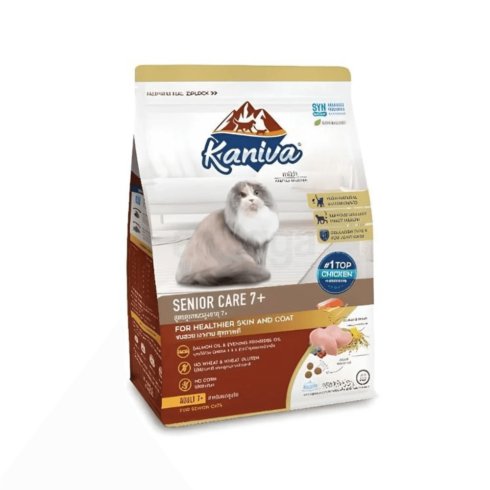 Kaniva SENIOR CARE 7+ Cat Food Chicken, Berries & Rice 370g