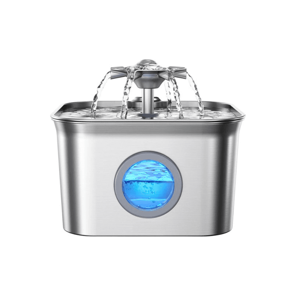 Stainless Steel Water Fountain Automatic Drinker 2.2L