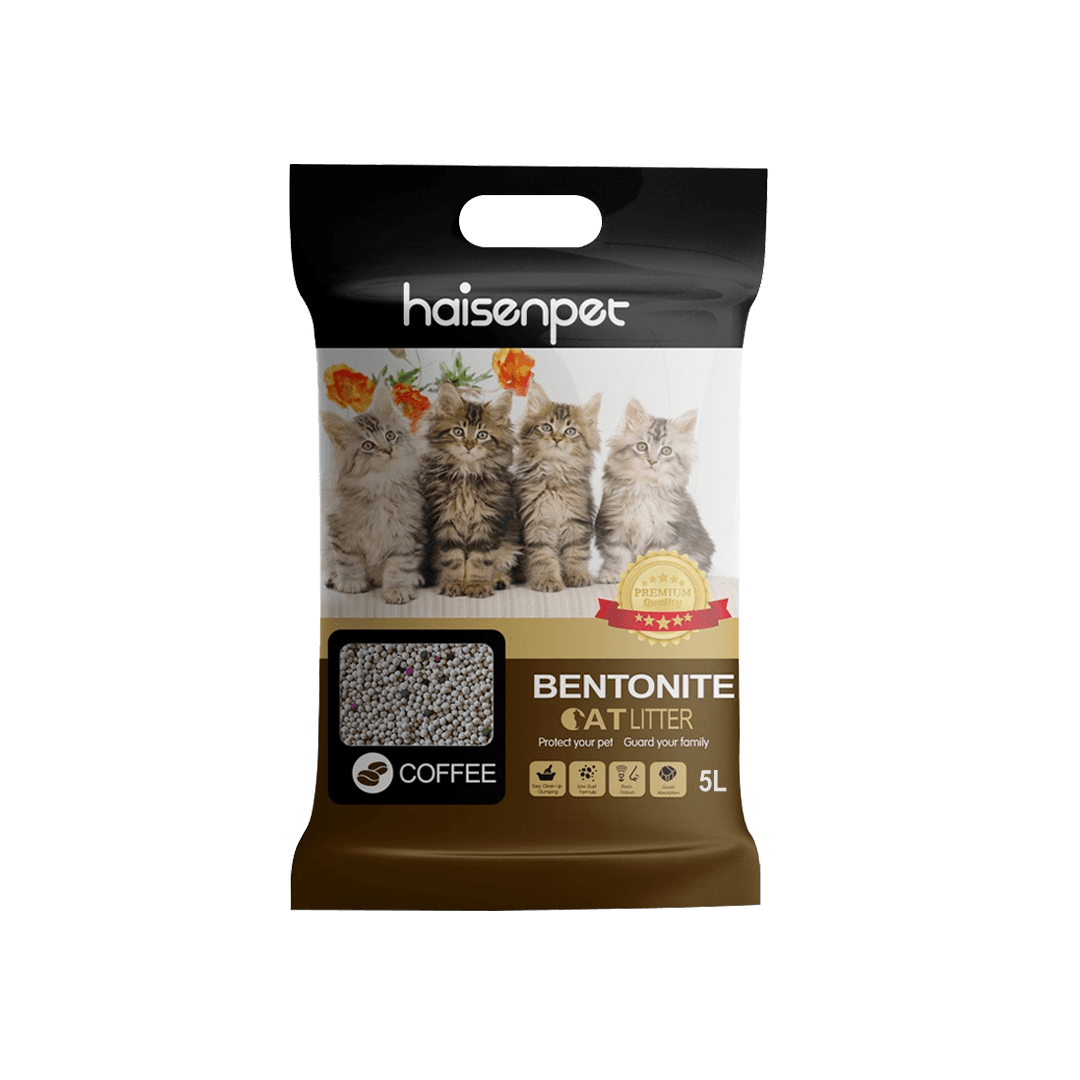 Haisenpet Bentonite Cat Litter Coffee 5L
