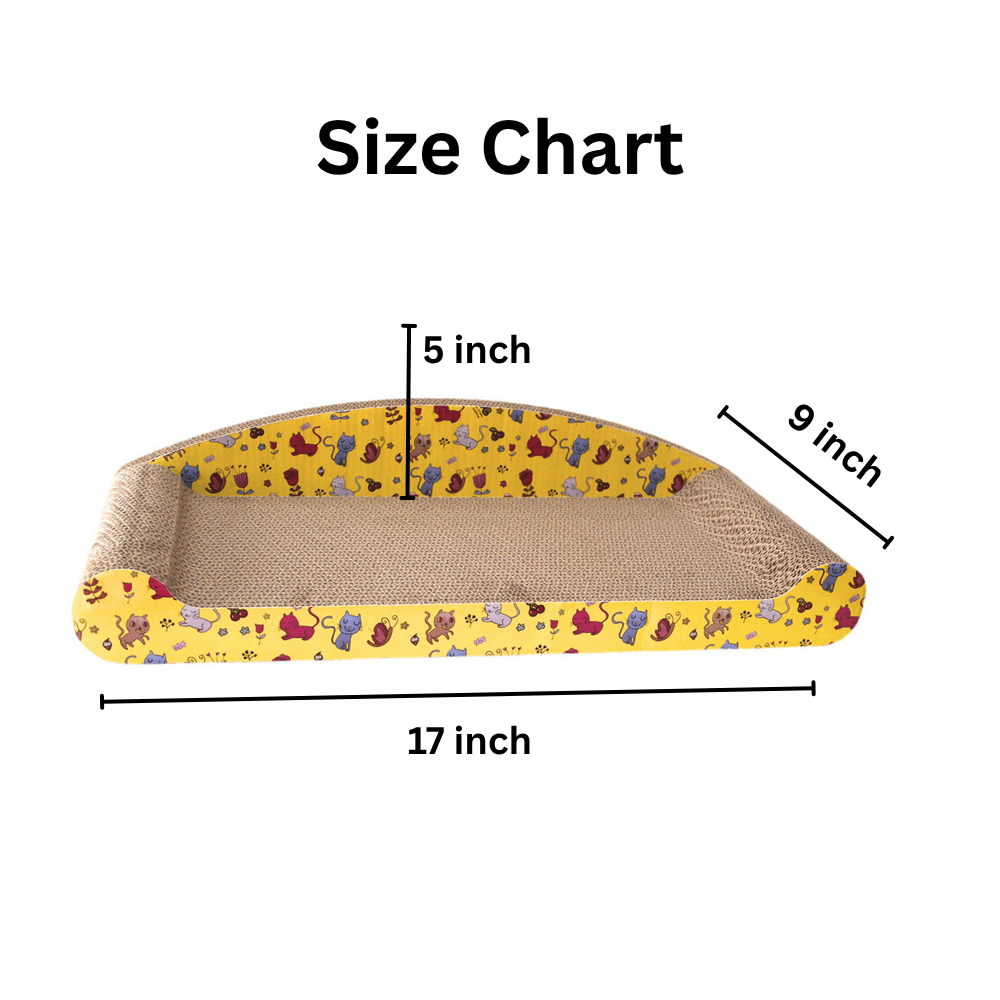 Sofa Shape Cat Scratcher Board