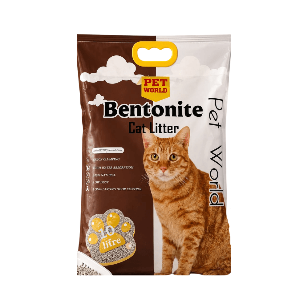 Pet World Bentonite Cat Litter Coffee 10L