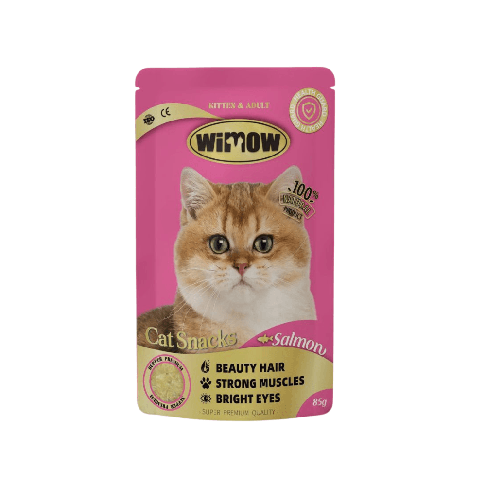 Wimow Grain Free Cat Pouch Salmon for All Ages 85g