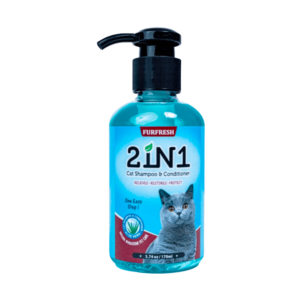 Furfresh 2 in 1 Cat Shampoo & Conditioner 170ml