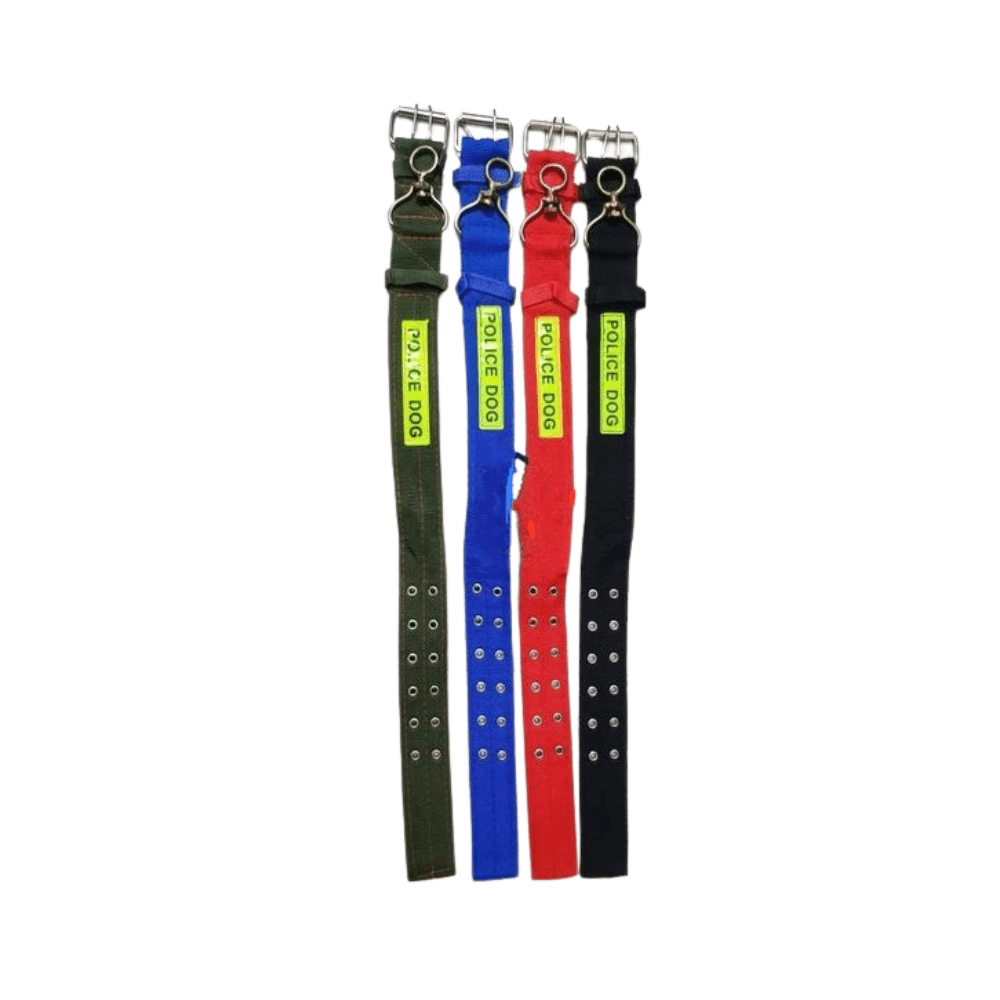 Large Single Locker Police Dog Collar Belt