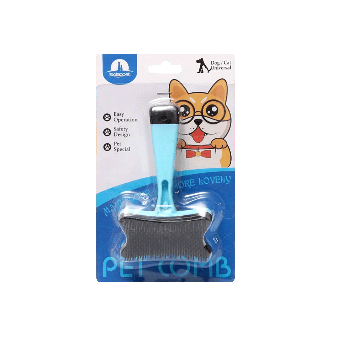 Taotaopets Comb Grooming Brush for Cats & Dogs