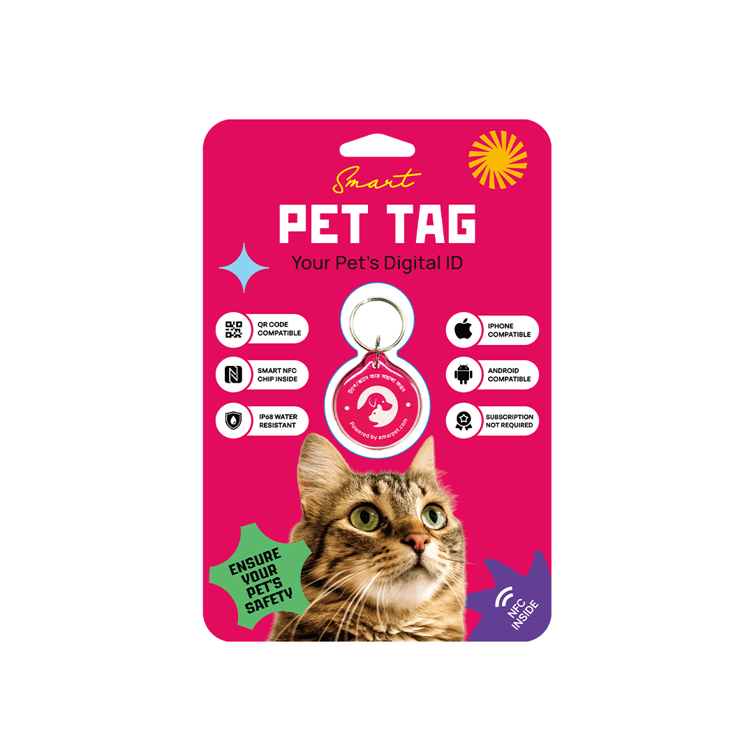 AmarPet Smart Pet Tag with NFC