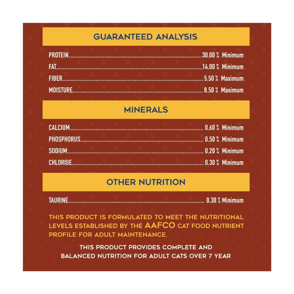 Kaniva SENIOR CARE 7+ Cat Food Chicken, Berries & Rice 1.3kg