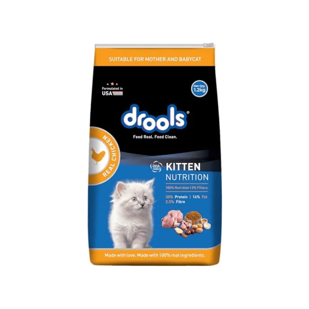 Drools Kitten Cat Food Real Chicken 1.2kg