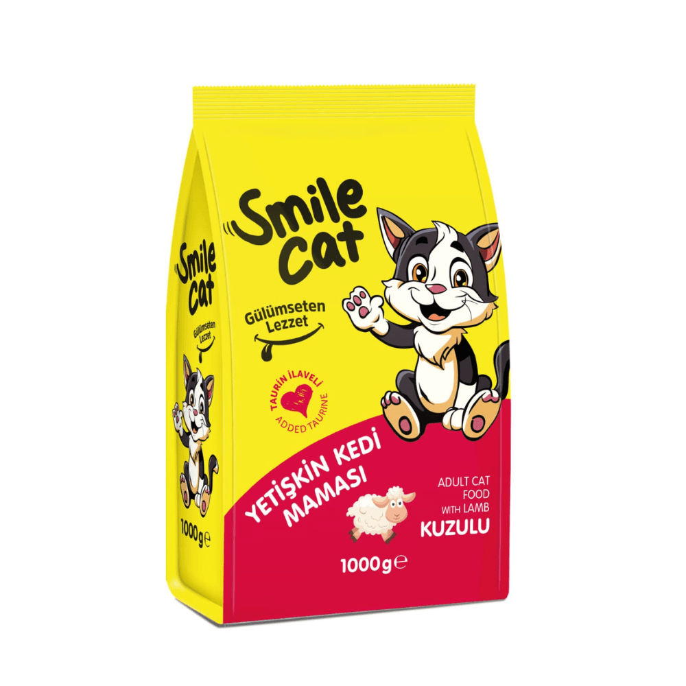 Smile Cat Adult Dry Cat Food with Lamb 1kg