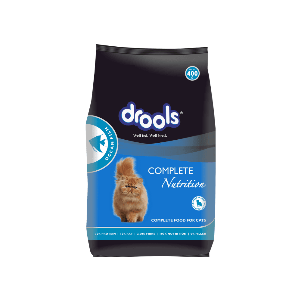 Drools Adult Cat Food Ocean Fish 400gm