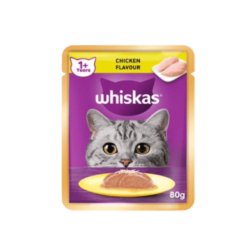 Whiskas Pouch Adult Chicken 80g