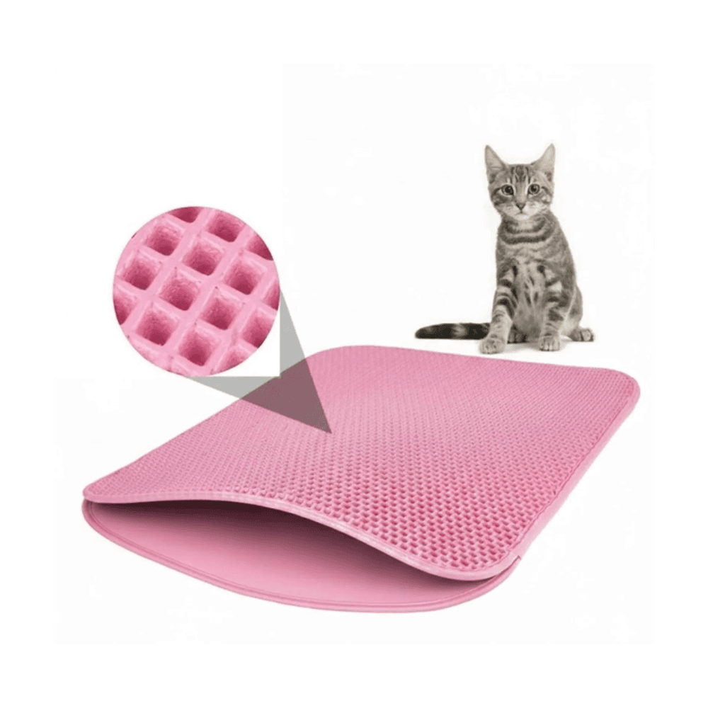 Double Layer Waterproof Premium Nonslip Pet Litter Mat Pad