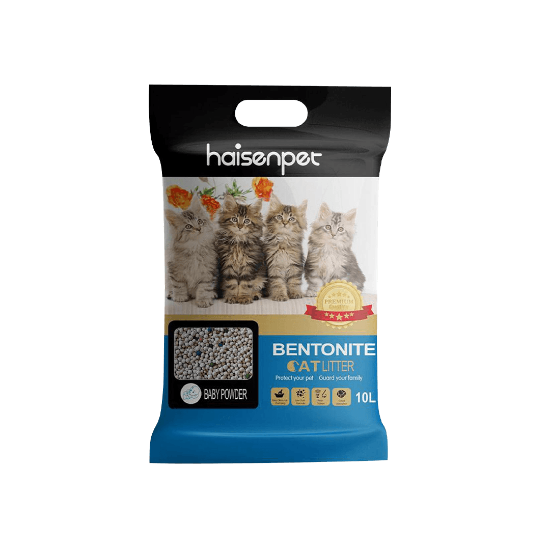 Haisenpet Bentonite Cat Litter Baby Powder 10L