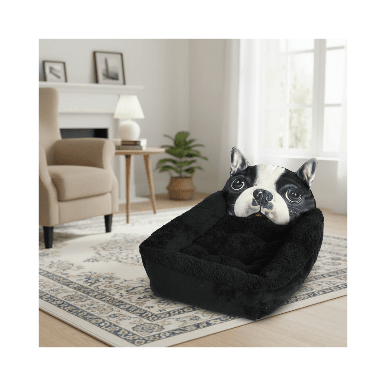 Sophisticated Sofa Shape Pet Bed Cat/Dog Design with Extra Soft Cushion