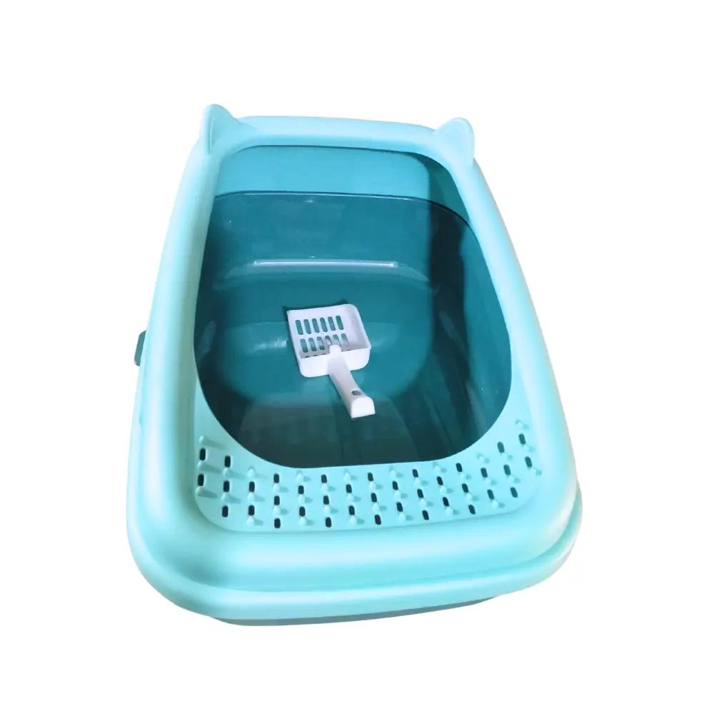 Large Portable Premium Litter Box with Scoop