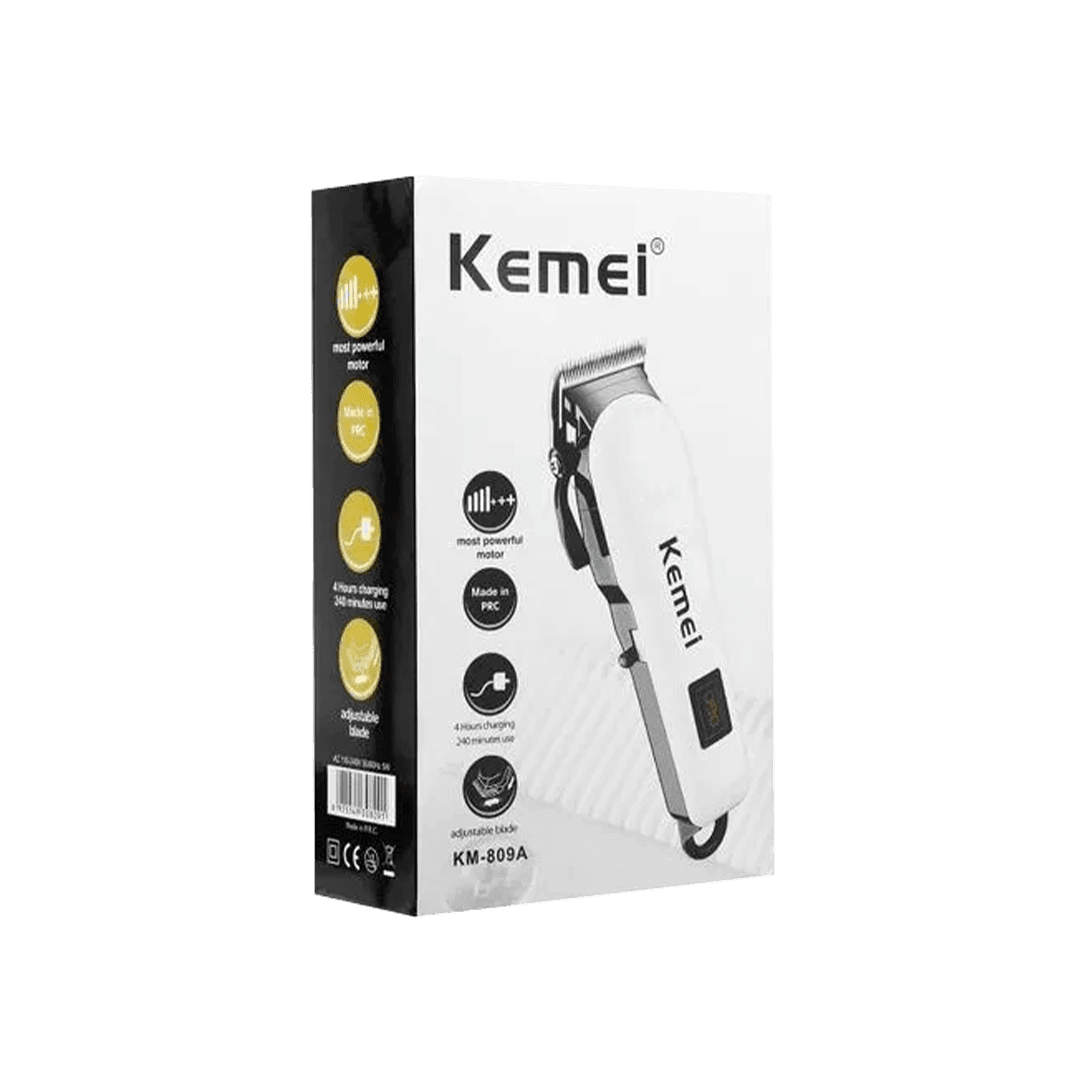 Premium Kemei Rechargeable Electric Pet Cat & Dog Professional Trimmer Grooming Kit