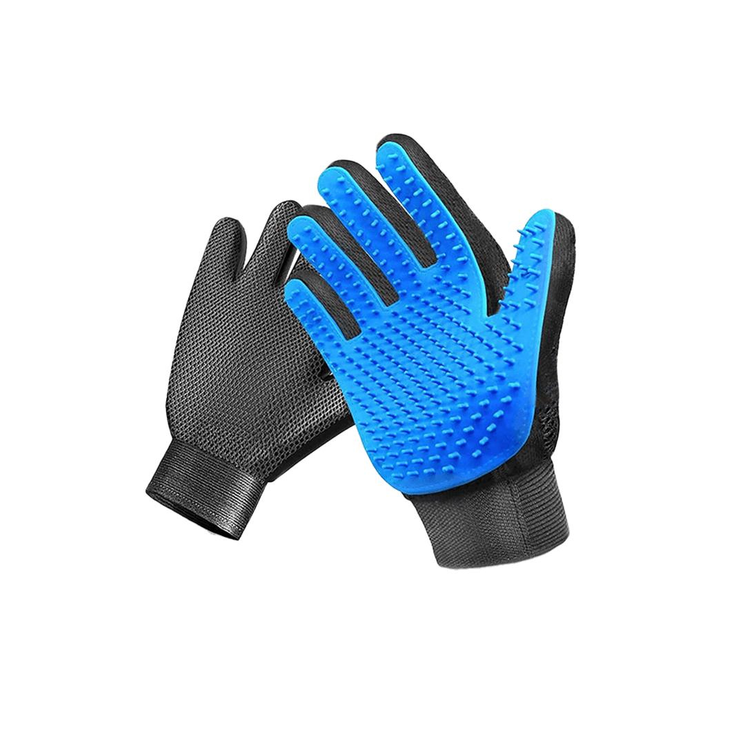 Pet Grooming Bath Brush Hand Gloves (1 Piece)