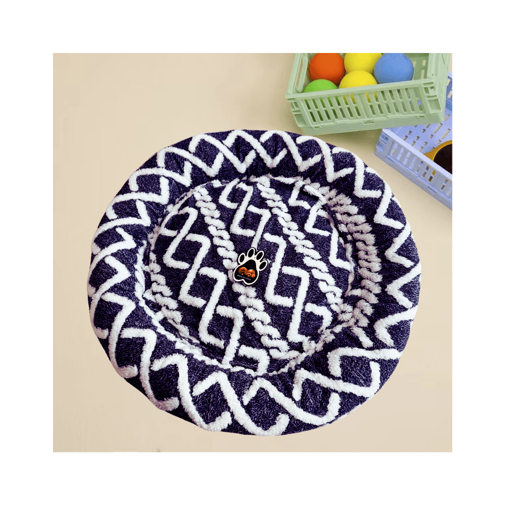 Top Quality Soft Large Pet Bed Round Shape 60cm (1 Piece)