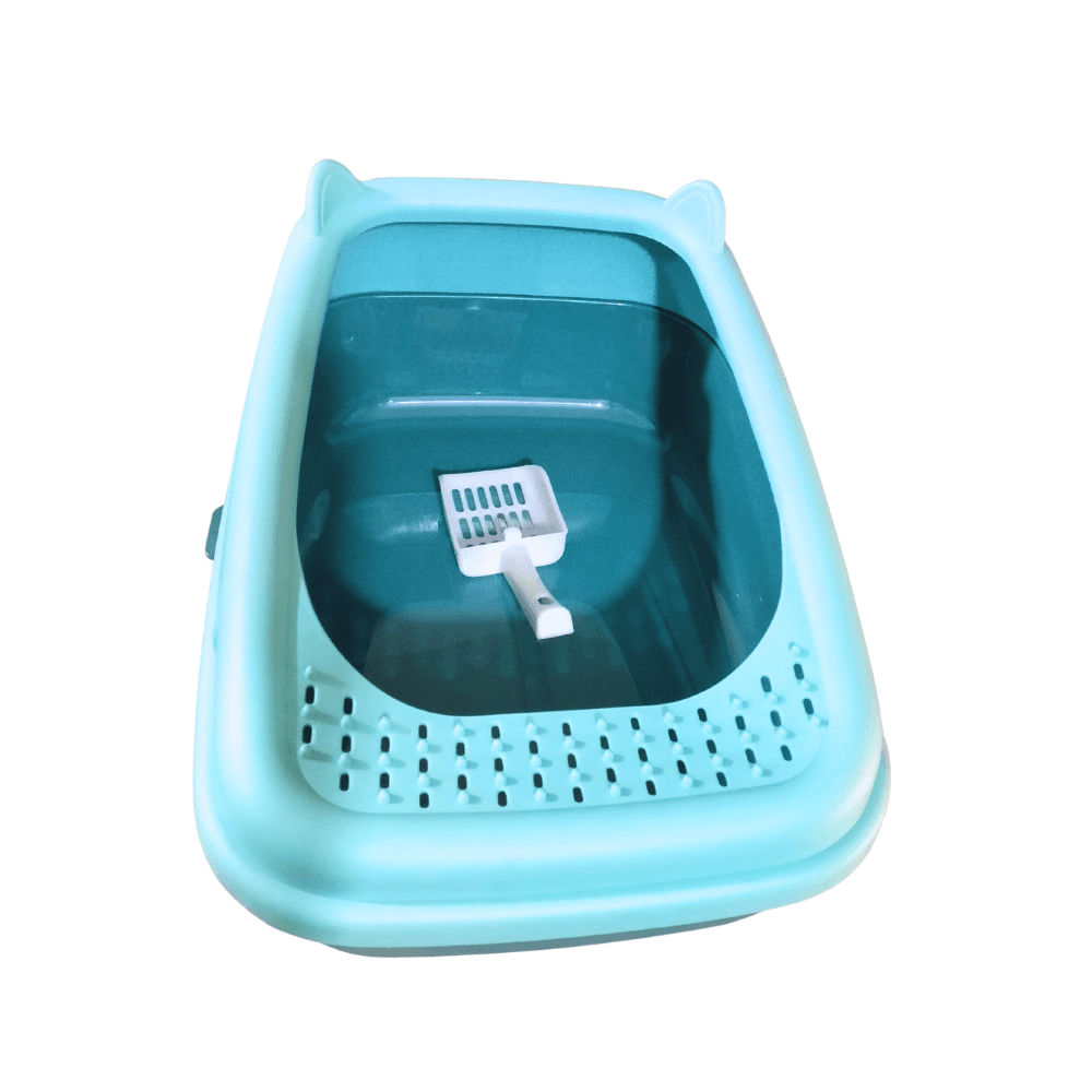 Large Portable Premium Litter Box with Scoop