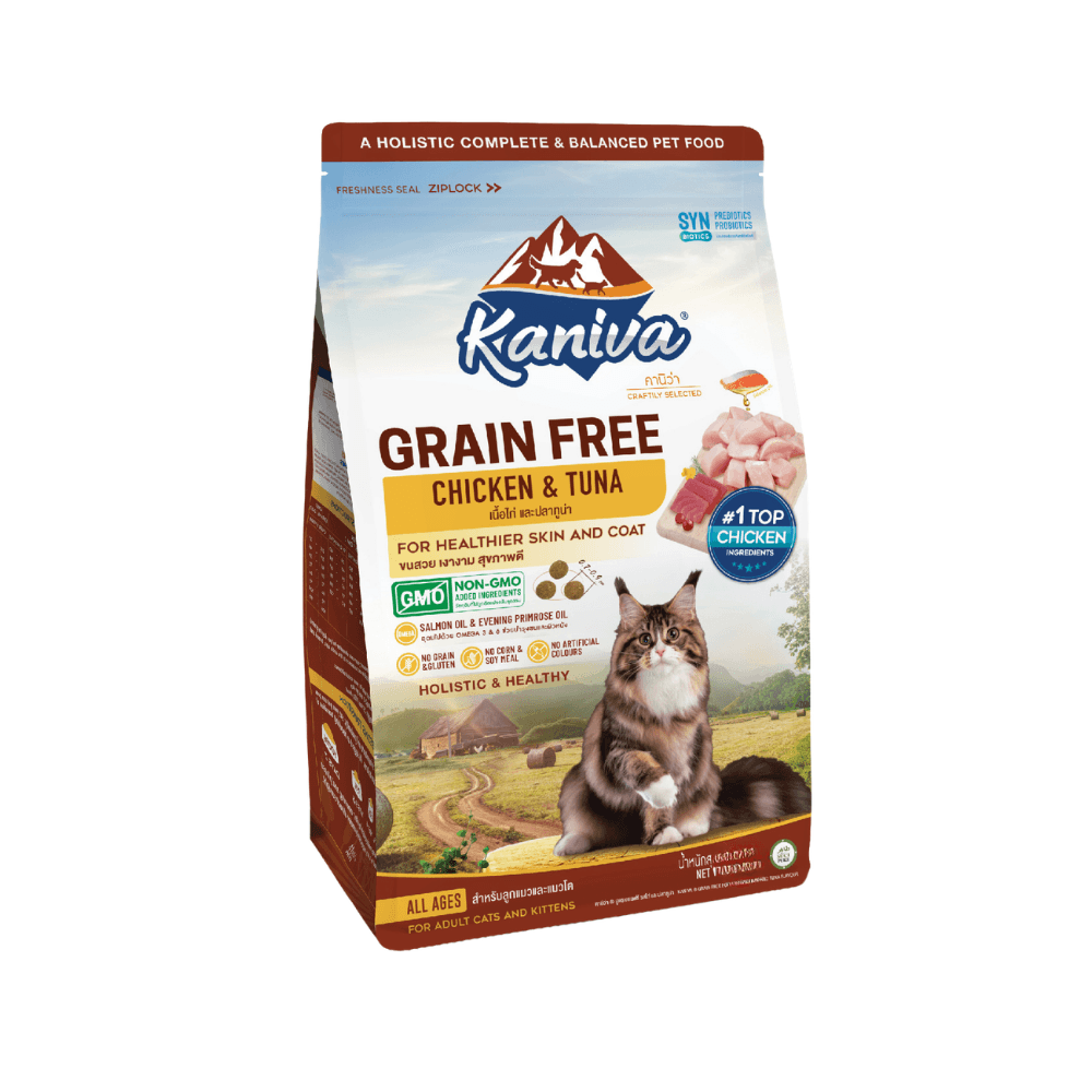 Kaniva GRAIN FREE Cat Food Chicken & Tuna 8kg for All Ages