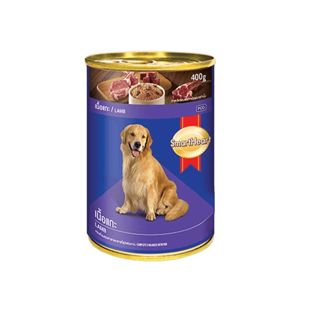 SmartHeart Dog Can Lamb 400g