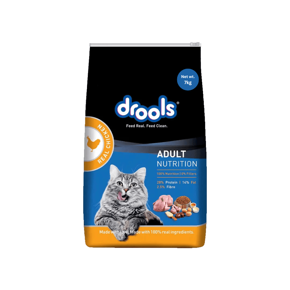 Drools Adult Cat Food Real Chicken 7kg