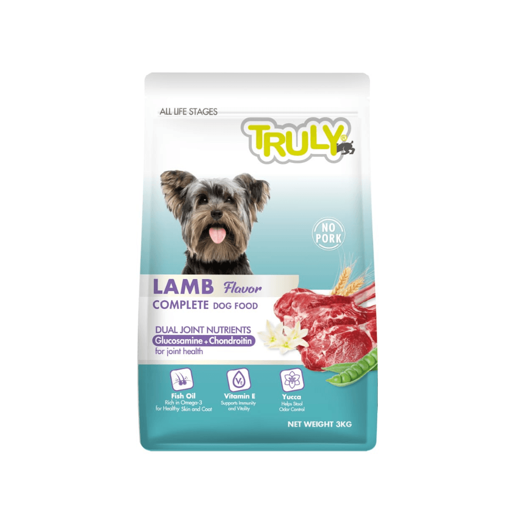 Truly All Life Stages Dry Dog Food Lamb 3kg