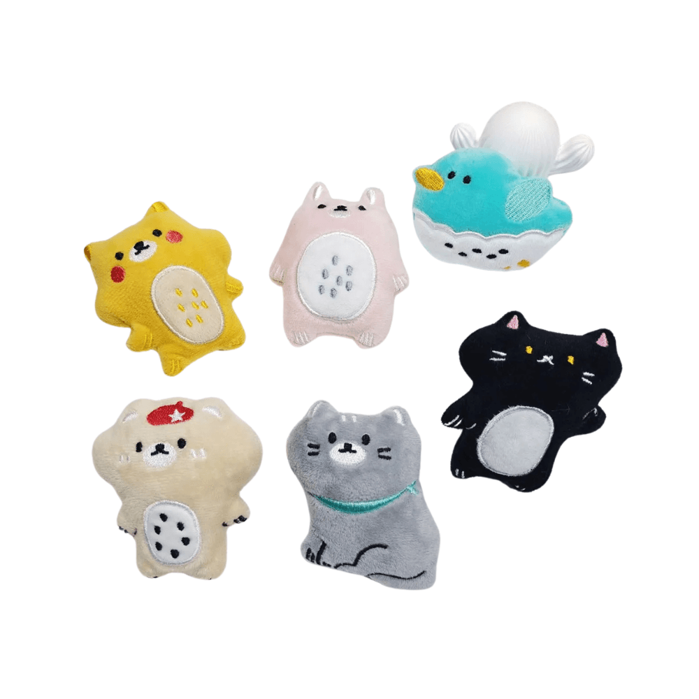Random Cartoon Cotton Plush Doll Toy (1 Piece)
