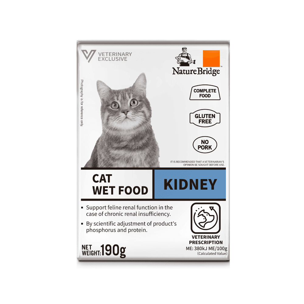 Nature Bridge Veterinary Exclusive Kidney Special Wet Cat Food 190g