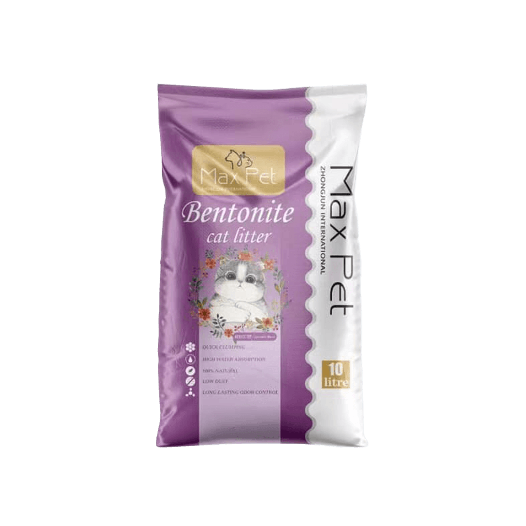 MaxPet Bentonite Cat Litter Lavender 10L