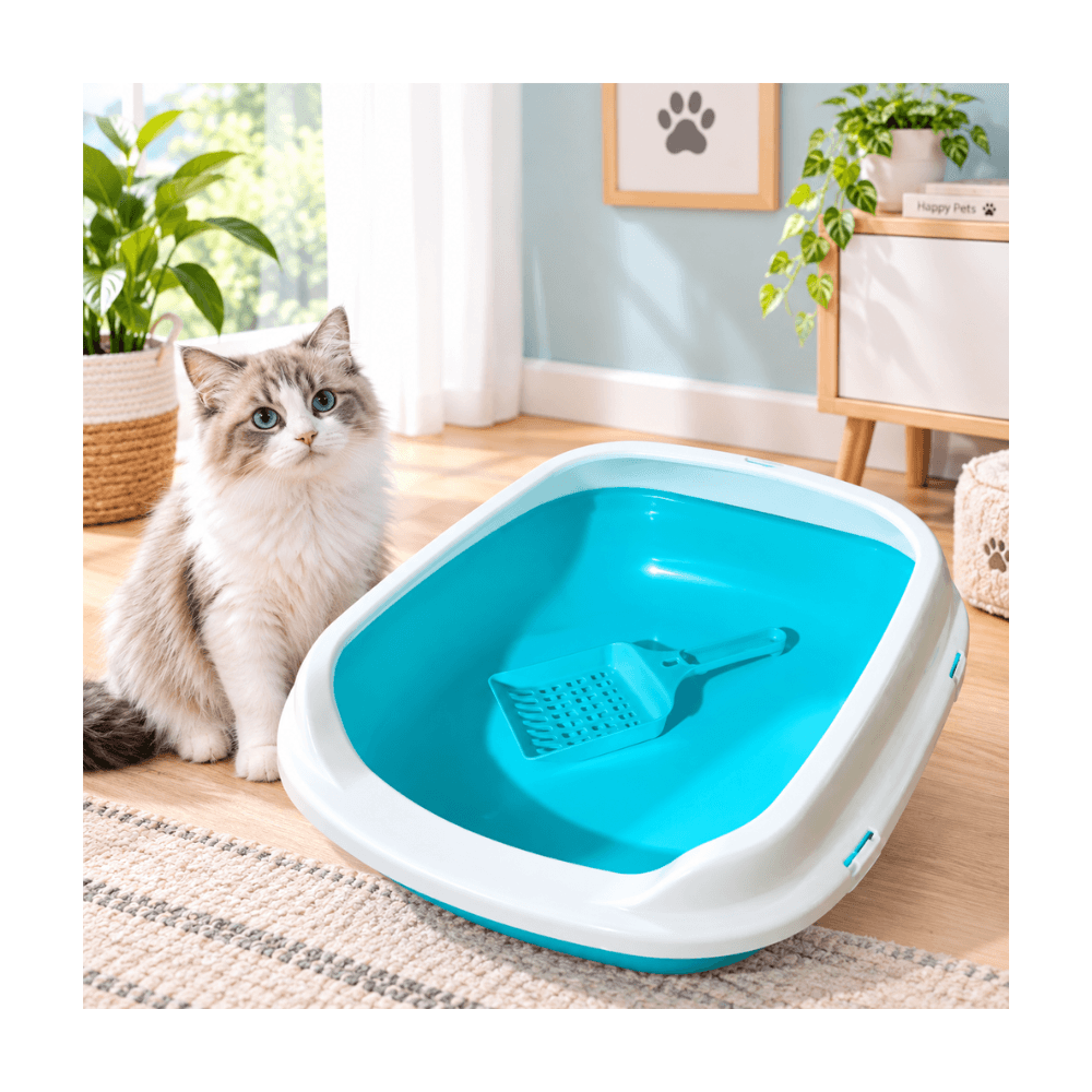Cat Litter Box with Scoop