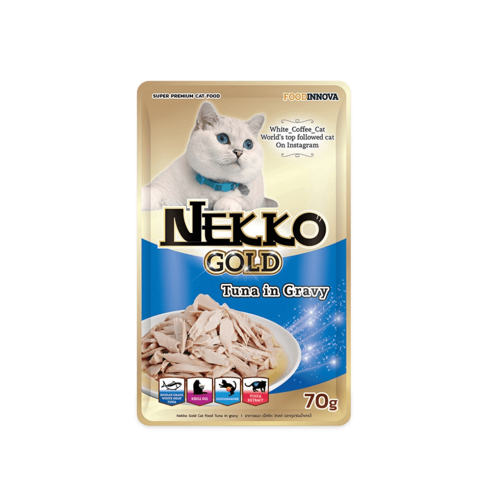 Nekko Gold Pouch Tuna in Gravy 70g
