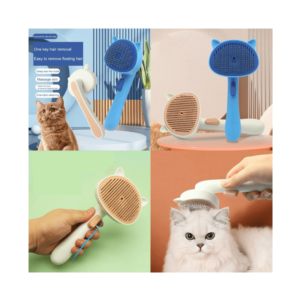 High-quality Pet Grooming Self Cleaning Slicker Brush